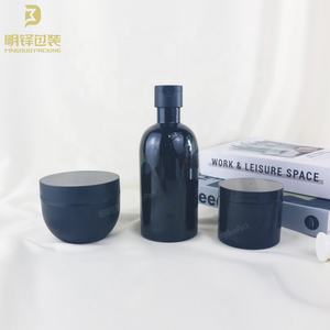 Flacons cosmétiques ovales en plastique à pression, pour gel douche, gommage corporel, soin <span class=keywords><strong>de</strong></span> la peau, couleur naturelle <span class=keywords><strong>rose</strong></span> blanc, avec bouton-poussoir - Product Image 6