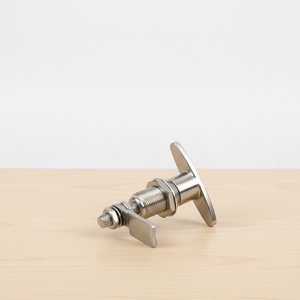 T L Type Durable Waterproof Key Operated Stainless Steel 304 Door Handle <b>Lock</b> for <b>Cabinet</b> - Product Image 2