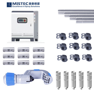 ระบบพ่นกำจัดกลิ่นแรงดันสูง Mistec สำหรับใช้ในฟาร์ม พร้อมส่วนประกอบปั๊มที่เป็นมิตรต่อสิ่งแวดล้อม - Product Image 3