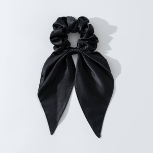 Nouveau Chouchou en Soie Satinée avec Nœud en Ruban, Doux, Extensible et Élastique, Attache-queue de Cheveux Vintage pour Femmes et Filles, Vente en Gros - Product Image 2