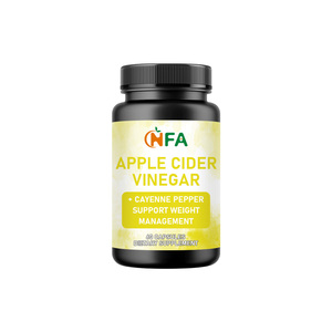 Cápsulas de Vinagre de Sidra de Manzana con Pimienta de Cayena, Marca Privada OEM, Apoyo Digestivo Conveniente, Promueve Energía Estable - Product Image 1