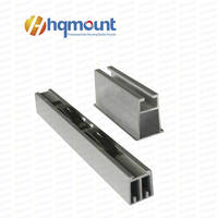 Support de fixation pour tuiles solaires, crochet réglable pour toit en tuiles avec profilé en aluminium A43