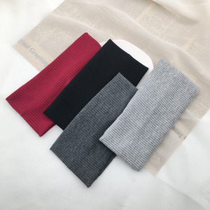 Vente en Gros <span class=keywords><strong>Bandeau</strong></span> Cheveux <span class=keywords><strong>Femme</strong></span> Coton Couleur Unie Haute Qualité <span class=keywords><strong>Bandeau</strong></span> Sport Yoga Fille <span class=keywords><strong>Femme</strong></span> Logo Personnalisé - Product Image 5