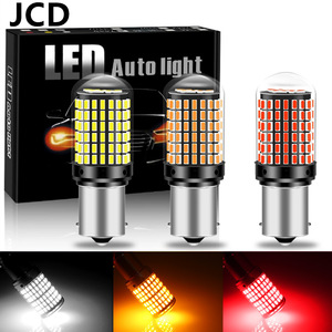 Feux de signalisation LED pour voiture 1156 1157 7440 144Smd Blanc Jaune Rouge Feu Stop 12V T20 Feu de recul - Product Image 5