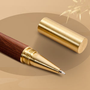 लकड़ी के केस पेन के साथ लकड़ी का केस पेन, व्यवसाय या कार्यालय के लिए सुरुचिपूर्ण पेन - Product Image 6