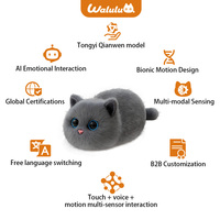 Jouet en peluche AI personnalisé en gros, animal en peluche électronique doux avec interaction vocale pour enfants, fournisseur