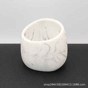 Dongshi Modern Style Bone China Non-Toxic Crackle Glaze Empty Hotel Mouth Water Cup Toothbrush Gargle Cup Toiletries Bowls - Product Image 6