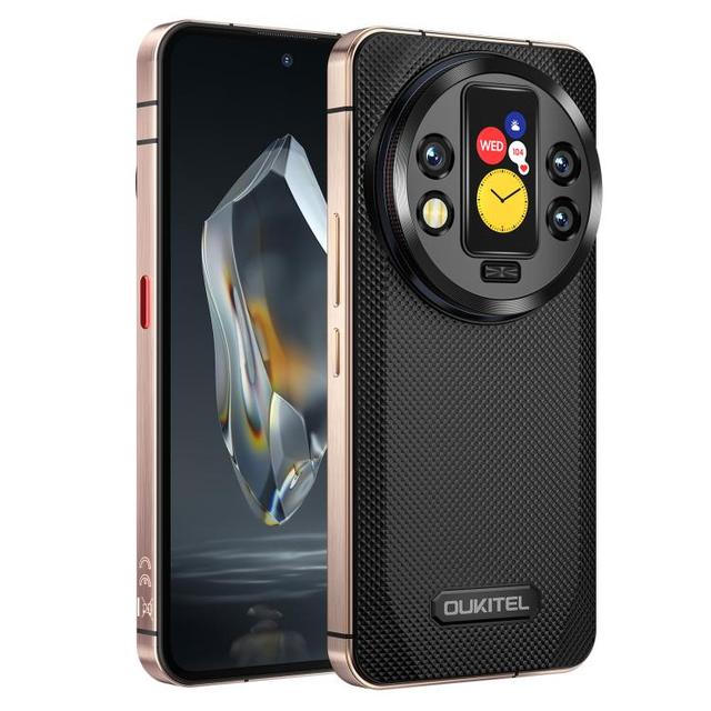 8800mAh 45W 24GB+1TB 108MP Camera Fingerprint Oukitel WP200 Pro 6.7 Inch Android 15 Octa-Core NFC 5G Rugged Phone