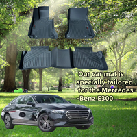 Convient aux tapis de voiture Mercedes Benz E200 2020 + avec protection contre les intempéries.