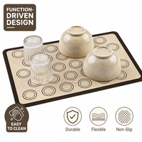 Style personnalisé de haute qualité Offre Spéciale tapis de pâtisserie en silicone de cuisine antiadhésif réutilisable tapis de pétrissage tapis de cuisson en silicone