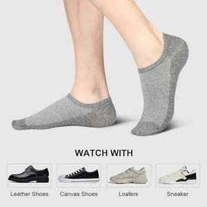 Chaussettes en coton personnalisées pour hommes, respirantes, absorbant la transpiration, antibactériennes, pour affaires, décontractées, sport, course à pied, avec grip, haute qualité, en gros - Product Image 3
