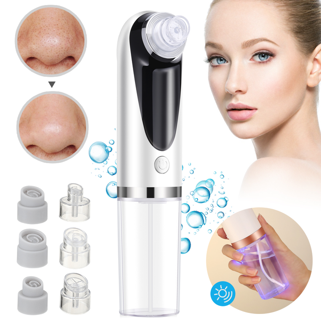 Pore Cleaner Extractor Blackhead Remover Vacuum Set Electric USB HY30 Model 400mA Battery Face Cleaner Household Use