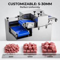 Machine à découper multifonctionnelle pour steaks de bœuf et d'agneau, machine à trancher la viande fraîche en cubes, machine à découper la viande de volaille fraîche en dés