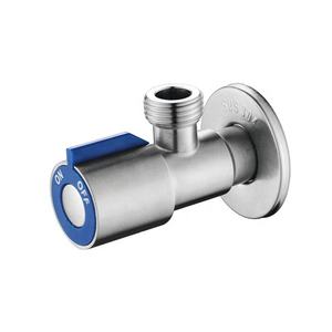 Vanne d'angle de contrôle de l'eau, en acier inoxydable 304 simple 1/2 vanne d'angle pour robinet de salle de bains vente en gros - Product Image 2
