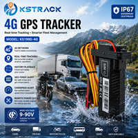 Traqueur GPS 4G Étanche IP67, avec Coupure de Carburant à Distance et Fonction Antivol, Idéal pour Camions, Motos, Voitures et Autres Véhicules