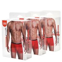 Ensemble de sous-vêtements soutien-gorge pour femmes et hommes boîte d'emballage transparente en PVC PET PP
