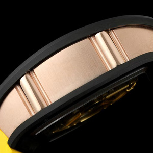 Reloj mecánico automático tourbillon para hombre, estilo caricatura artística, 88 esferas, personalizado, amarillo, con grafiti, éxito de ventas. - Product Image 5