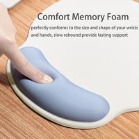 Tapis de souris de dessin animé clavier anti-dérapant repose-poignet ensemble support de main tapis de souris 3D