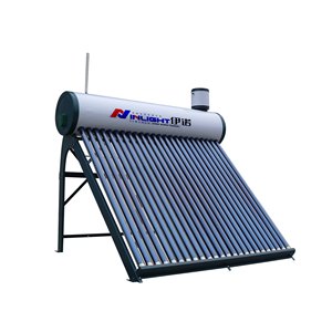 INLIGHT Sistema de Calentador de Agua <span class=keywords><strong>Solar</strong></span> con Tubos Evacuados Sin Presión de 100L-500L, Eficiencia Energética Clase A, para Uso en Hoteles y Hogares, en Exteriores - Product Image 1
