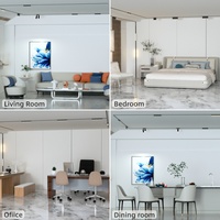 Spot LED magnétique ultra-plat 6 mm 48 V à montage en surface pour maison, magasin, hôtel