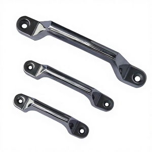 Stainless Steel Marine Solid U-Shaped Straight Mount Lift Handle 220X46mm Grab Bar Handrail <b>Yacht</b> Boat Hardware Accessories Lift - Product Image 5