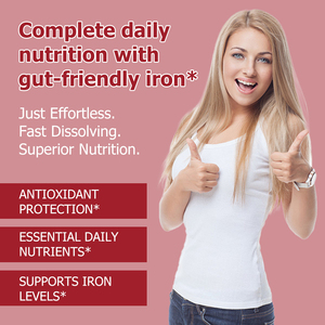 Suplemento Dietético NFA OEM, Multivitaminas + Hierro en Tabletas, Apoyo Nutricional Avanzado con Antioxidantes y Minerales - Product Image 3