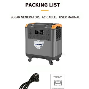 Kit d'alimentation <span class=keywords><strong>solaire</strong></span> MPPT 3000W Station d'énergie domestique Contrôleur de charge Onduleur Camping Urgences Lampe de poche Jump Starter Car - Product Image 2