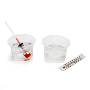 Kit de experimentos científicos, medidor de temperatura, juguete educativo DIY para niños, Manual de plástico sin batería, forma geométrica, Unisex, 4-6 años - Product Image 3