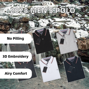 <span class=keywords><strong>Polo</strong></span> de calle de alta calidad con bordado transpirable de color <span class=keywords><strong>s</strong></span>ólido para hombre, <span class=keywords><strong>Polo</strong></span> de manga corta de algodón informal - Product Image 6