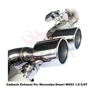 Vortex SS304 Valved Catback <b>Exhaust</b> System for Smart Fortwo Forfour W453 1.0L 0.9T 2016-2025 Direct Fit Muffler - Product Image 6