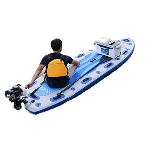 4.5M पीवीसी बोर्ड वाल्व सर्फिंग बोर्ड Inflatable विंग सर्फ बोर्ड मोटर सर्फ जेट