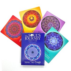 Tarjetas de Diseño Exquisito para <span class=keywords><strong>el</strong></span> Curso de Viaje del <span class=keywords><strong>Alma</strong></span>, Tarjetas de Crecimiento Espiritual, Sanación <span class=keywords><strong>y</strong></span> Confirmación Positiva, Juego de Adivinación - Product Image 4