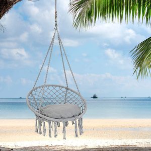 Thiết kế hiện đại có thể gập lại vườn Pod Swing Võng với Đệm/phần cứng ngoài trời bông đồ nội thất vật liệu thép - Product Image 5
