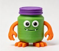 Résine ABS à faible déformation pour impression 3D SLA, modèle de château d'Halloween, grande décoration de scène de bureau