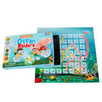 Jeu de société éducatif personnalisé pour enfants, avec jetons en plastique, pour stimuler l'intérêt des enfants pour l'apprentissage