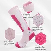 Chaussettes de ski longues et chaudes pour sports de plein air, patinage, snowboard, skateboard