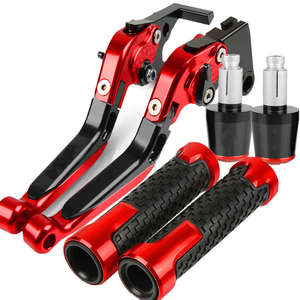 Leviers d'embrayage de frein extensibles pliants pour BMW <span class=keywords><strong>K1200S</strong></span> 2004 - 2008 2007 2006 <span class=keywords><strong>2005</strong></span> boutons extrémités de poignée poignée de guidon - Product Image 1