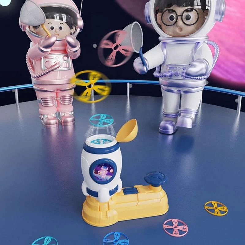 到着おもちゃ屋外ロケット空飛ぶ円盤UFOおもちゃ子供空飛ぶ