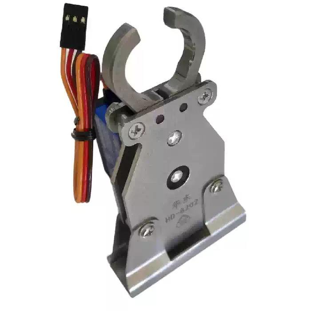 HD-8202 Heavy Load Drone Servo Release Hook Stainless Steel Payload Airdrop Device for Emergency Rescue Industrial FPV UAV