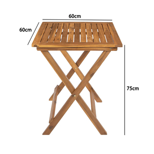 Bộ Bàn Ghế Gấp Được Có Thể Đặt Trong Bất Kỳ Khu Vườn Nào Hoặc Sử Dụng Trên Ban Công Nhỏ - Product Image 6