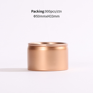 Bocaux à bougies vides, boîtes rondes pour thé, café, matcha, boîtes personnalisées de qualité alimentaire, boîtes rondes uniques en métal, vente en gros de bonbons, nourriture, aluminium 0,23 mm - Product Image 3