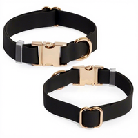Collier tactique pour chien Muker classique moderne, mignon, rembourré, personnalisé, à dégagement rapide, en PVC imperméable et polyester, solide