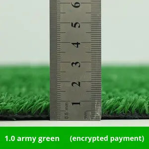 Gazon artificiel pour jardin <span class=keywords><strong>d</strong></span>'enfants et terrain de football, matériau <span class=keywords><strong>vert</strong></span> PP/PE, <span class=keywords><strong>tapis</strong></span> de terrain de sport extérieur - Product Image 6