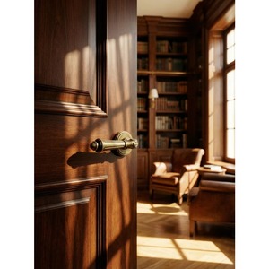 Manillas de Puerta Interiores de Diseño Antiguo, Simétricas, para Entrada de Apartamentos, Hoteles y Habitaciones, Mecanismos de Bloqueo con Palanca de Control y Barras de Tracción - Product Image 4