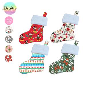 Chaussettes <span class=keywords><strong>de</strong></span> Noël personnalisées en fourrure, chaussettes en bambou pour bébé, chaussettes Mickey, décoration <span class=keywords><strong>de</strong></span> Noël, <span class=keywords><strong>cadeau</strong></span> - Product Image 3