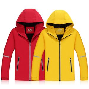Gabardina reflectante personalizada para hombre, chaqueta vintage impermeable de poliéster, talla grande, cortavientos deportivo para exteriores con cremallera larga - Product Image 2