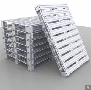 Pallet Rack Accessory Galvanized Storage Heavy Warehouse Steel Pallet Warehouse Fodder Steel Pallets