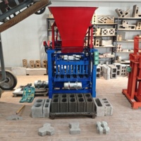 Machine hydraulique semi-automatique multifonctionnelle 4-35A pour la production efficace de blocs pleins/creux et la création d'une entreprise de fabrication de briques