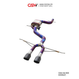 Sistema <span class=keywords><strong>de</strong></span> Escape Catback <span class=keywords><strong>de</strong></span> Titanio con Sonido Potente para VW MK6 R20 2.0T con Silenciador <span class=keywords><strong>de</strong></span> Resonador Grande para Evitar el Sonido <span class=keywords><strong>de</strong></span> Dron - Product Image 4