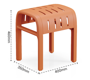 USA DELIVERY Modern Weather Resistant 10-Seater Outdoor <b>Plastic</b> <b>Table</b> Chair Set for Villa & <b>Garden</b> | in Stock Ready Ship - Product Image 4